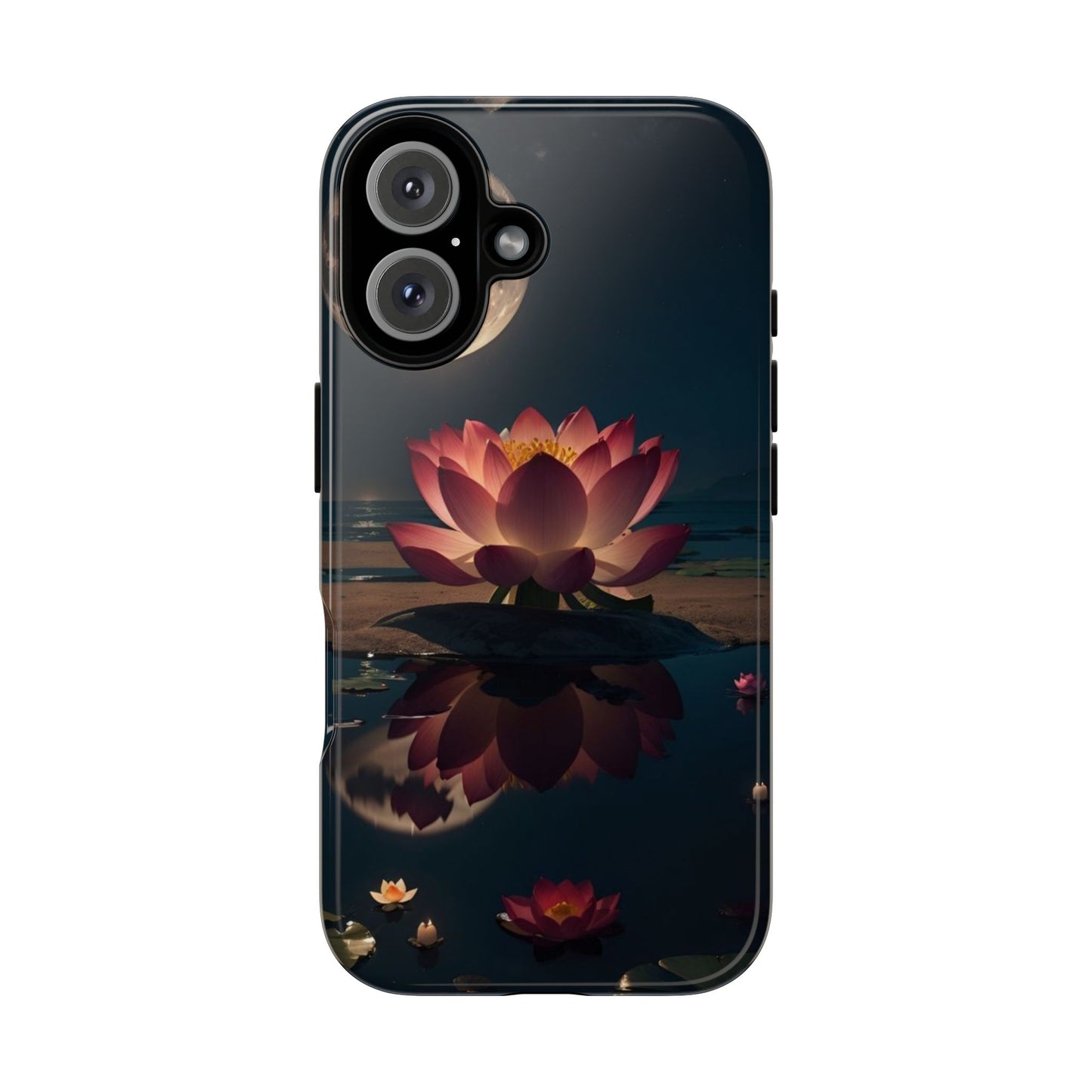 Pink Lotus Night Candle-Scene Journal